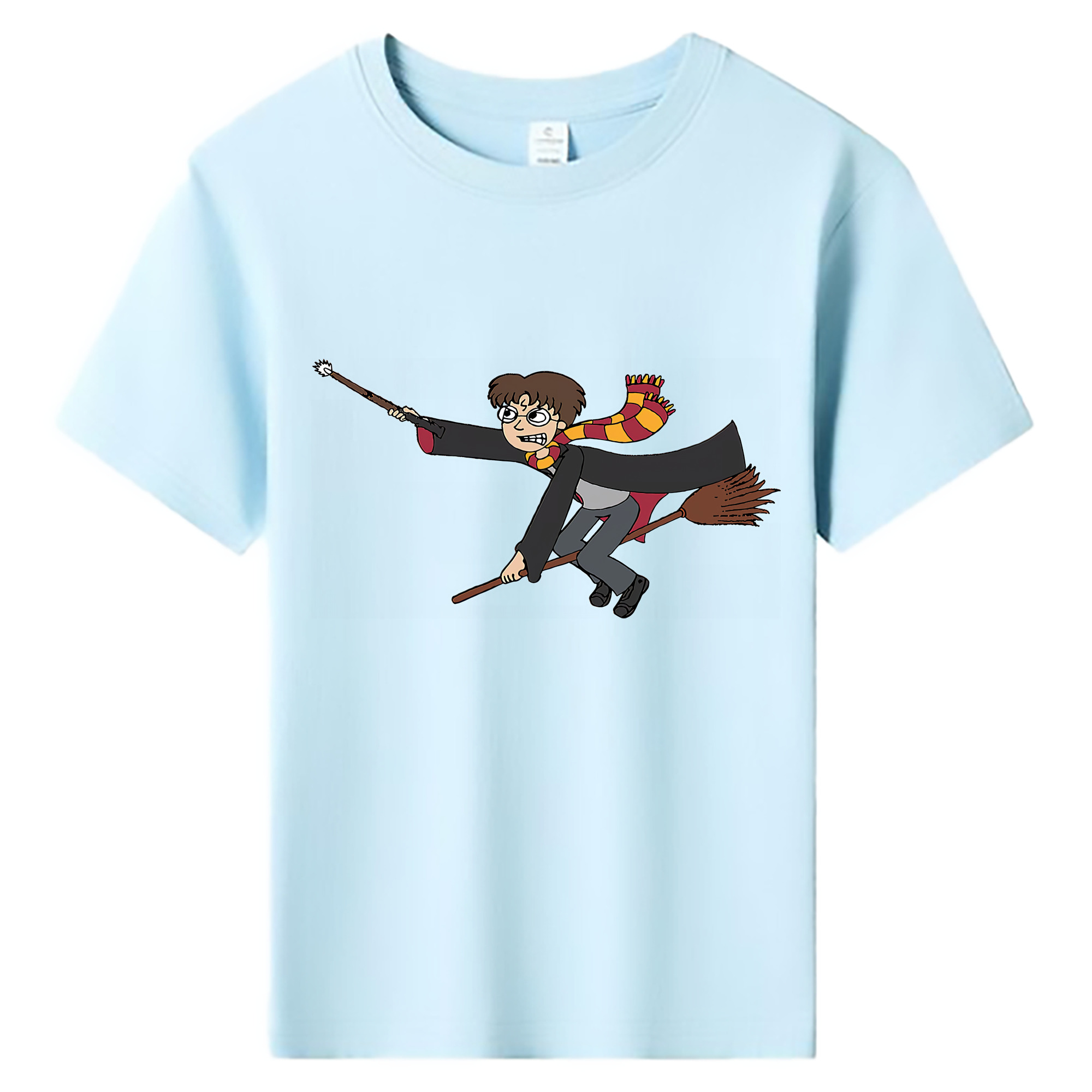 （画像用） Harry Potter ハリー・ポッターシリーズ 綿100％キッズTシャツ（フロントプリント）